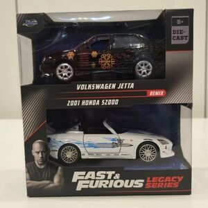 JADA FAST and FURIOUS REMIX LEGACY SERIES 2 PACK 1:32 scale